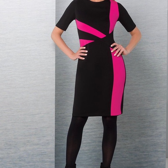 TanJay Dresses & Skirts - 🔴 SOLD TanJay Black & Nude Dress - Like New